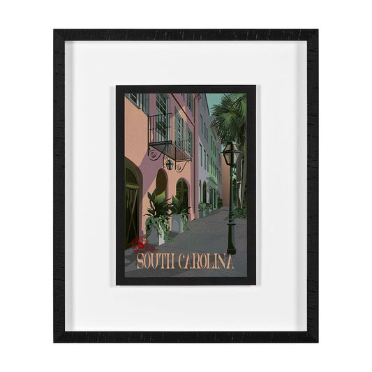 Mercana - South Carolina Go USA M by Mercana Studio a Framed Art Print Matted under Glass - 15790 view 1