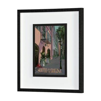 Mercana - South Carolina Go USA M by Mercana Studio a Framed Art Print Matted under Glass - 15790 view 2
