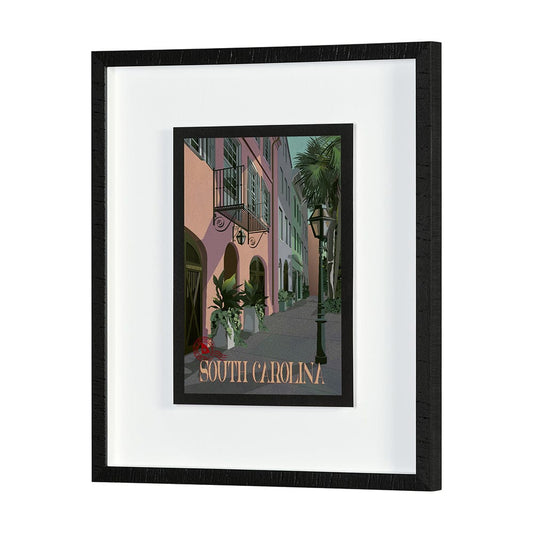 Mercana - South Carolina Go USA M by Mercana Studio a Framed Art Print Matted under Glass - 15790 view 2
