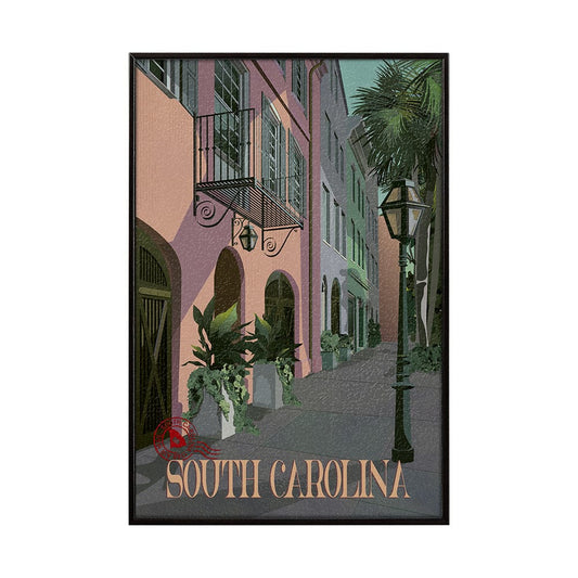 Mercana - South Carolina Go USA SM by Mercana Studio a Hand Embellished Decograph Framed Art Print - 15791 view 1