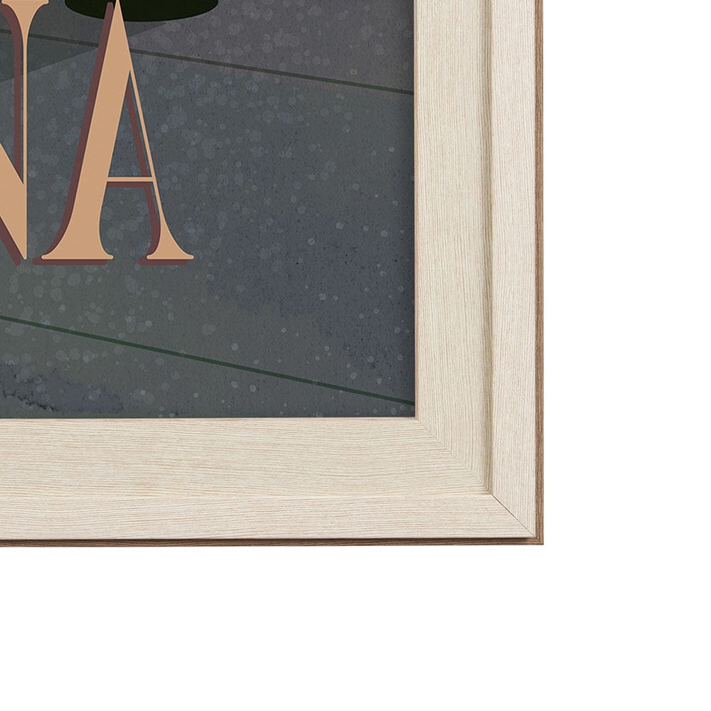 Mercana - South Carolina Go USA XL by Mercana Studio Hand Embellished Decograph Framed Art Print under Glass - 15793 view 3