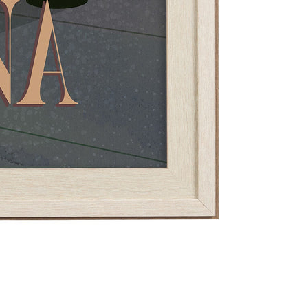 Mercana - South Carolina Go USA XL by Mercana Studio Hand Embellished Decograph Framed Art Print under Glass - 15793 view 3