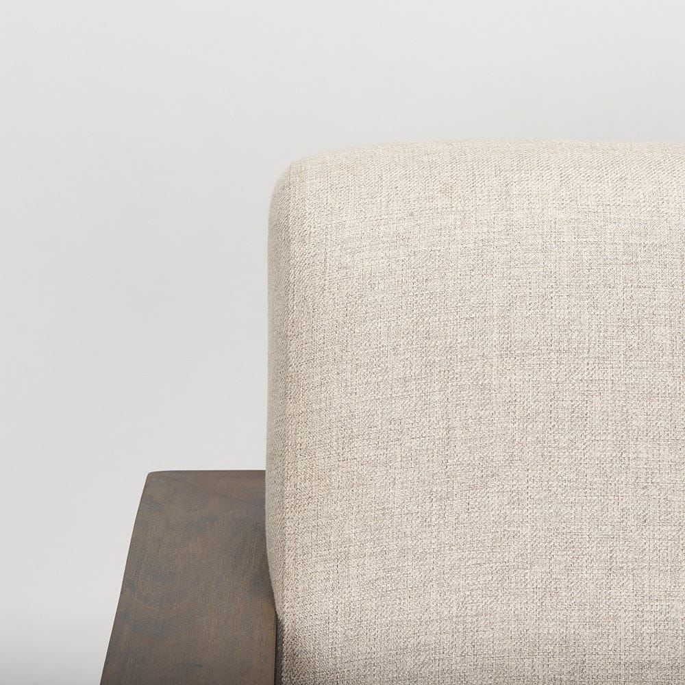 Mercana - Sovereign Oatmeal Fabric Upholstered w/ Solid Wood Frame Accent Chair - 70222 view 7