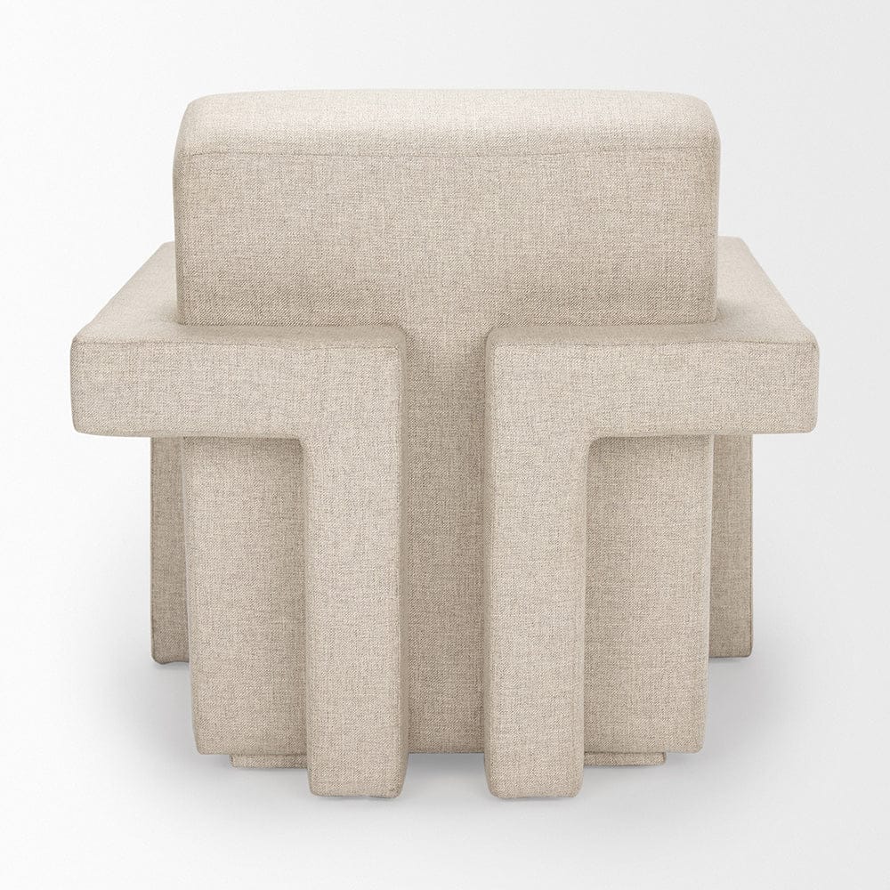 Mercana - Sovereign Oatmeal Fully Upholstered Accent Chair - 69825 view 4