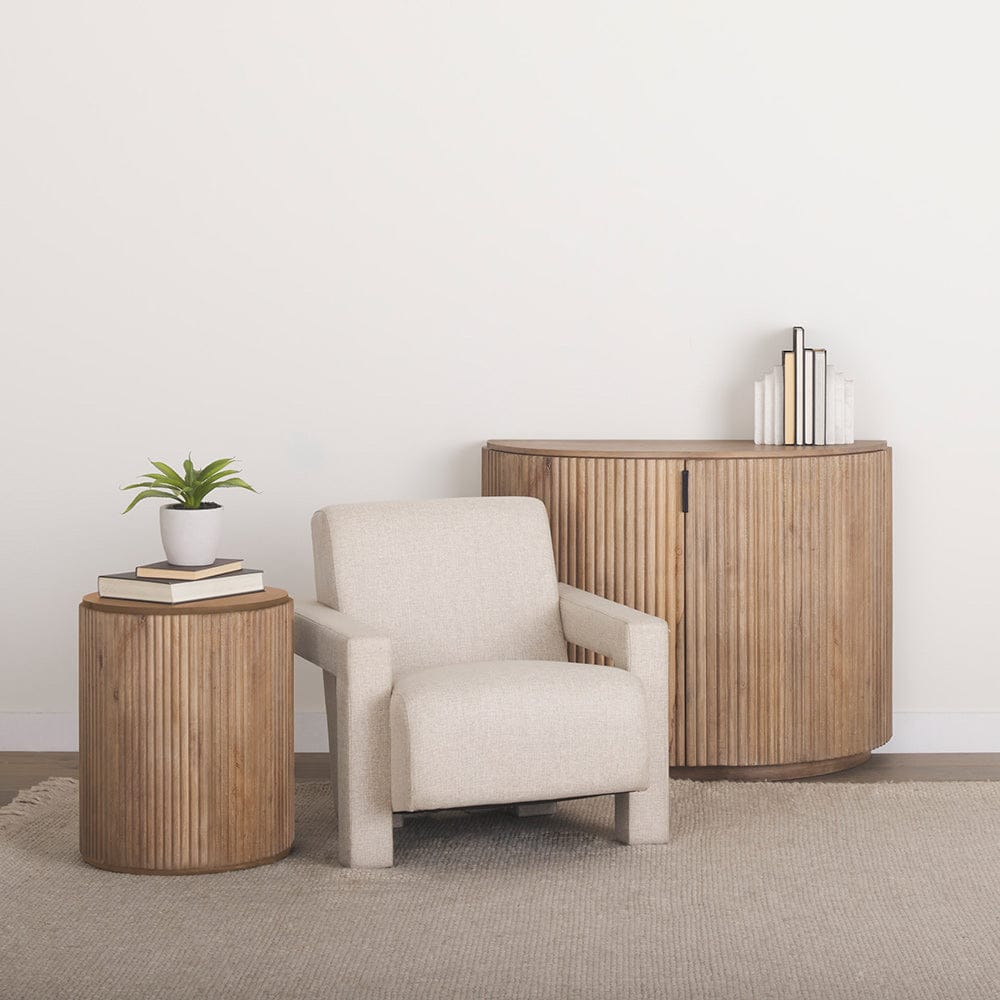 Mercana - Sovereign Oatmeal Fully Upholstered Accent Chair - 69825 view 16