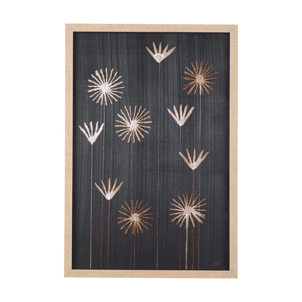 Mercana - Spark I by Mercana Studio a Hand Embellished Textured Framed Art Print Matted under Glass - 14248 view 1