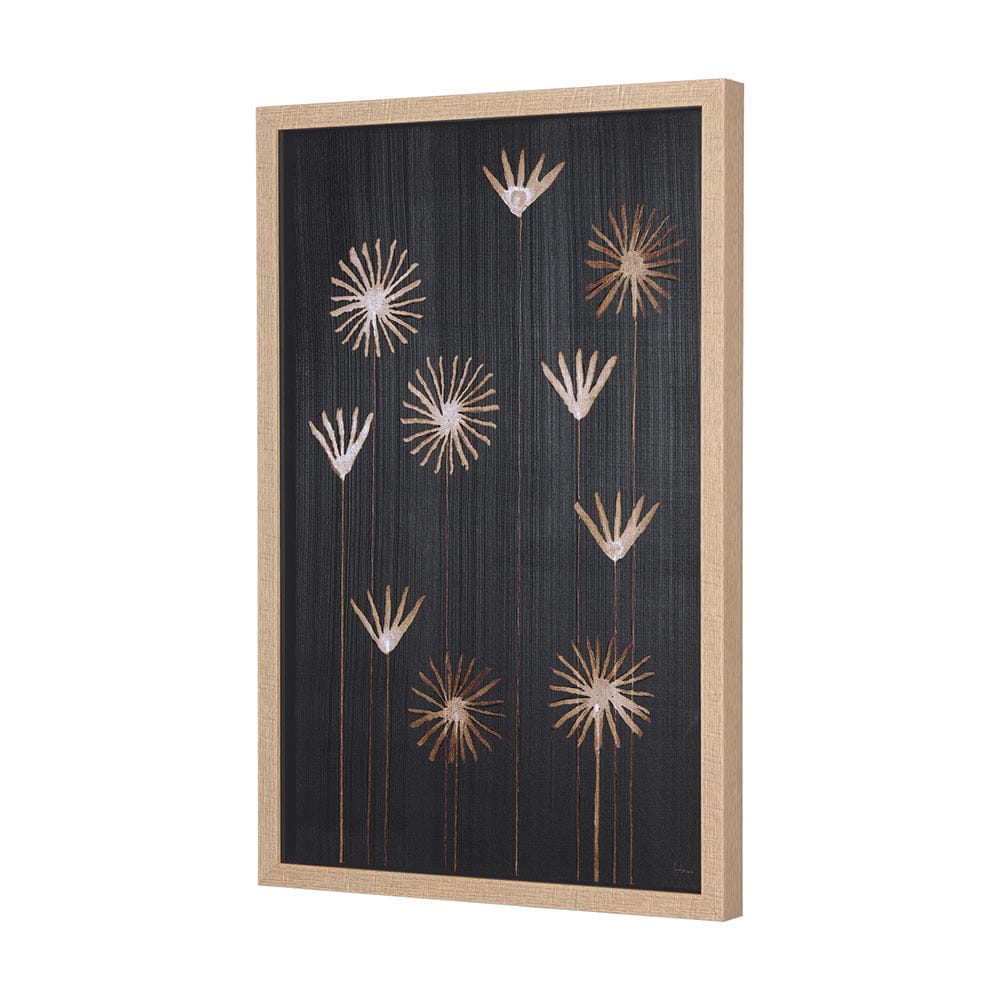 Mercana - Spark I by Mercana Studio a Hand Embellished Textured Framed Art Print Matted under Glass - 14248 view 2