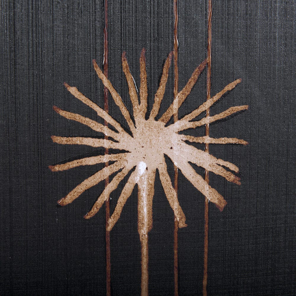 Mercana - Spark I by Mercana Studio a Hand Embellished Textured Framed Art Print Matted under Glass - 14248 view 6