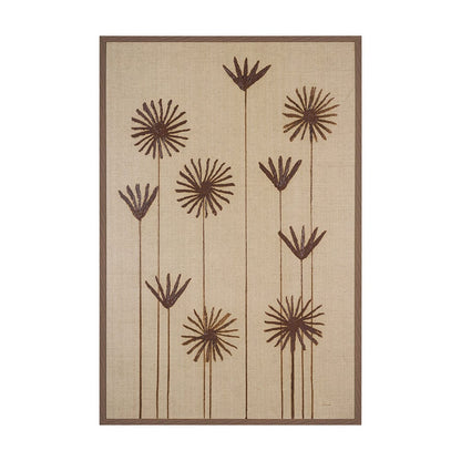 Mercana - Spark II Tan by Mercana Studio a Hand Embellished Textured Framed Art Print - 15077 view 1
