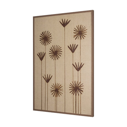 Mercana - Spark II Tan by Mercana Studio a Hand Embellished Textured Framed Art Print - 15077 view 2