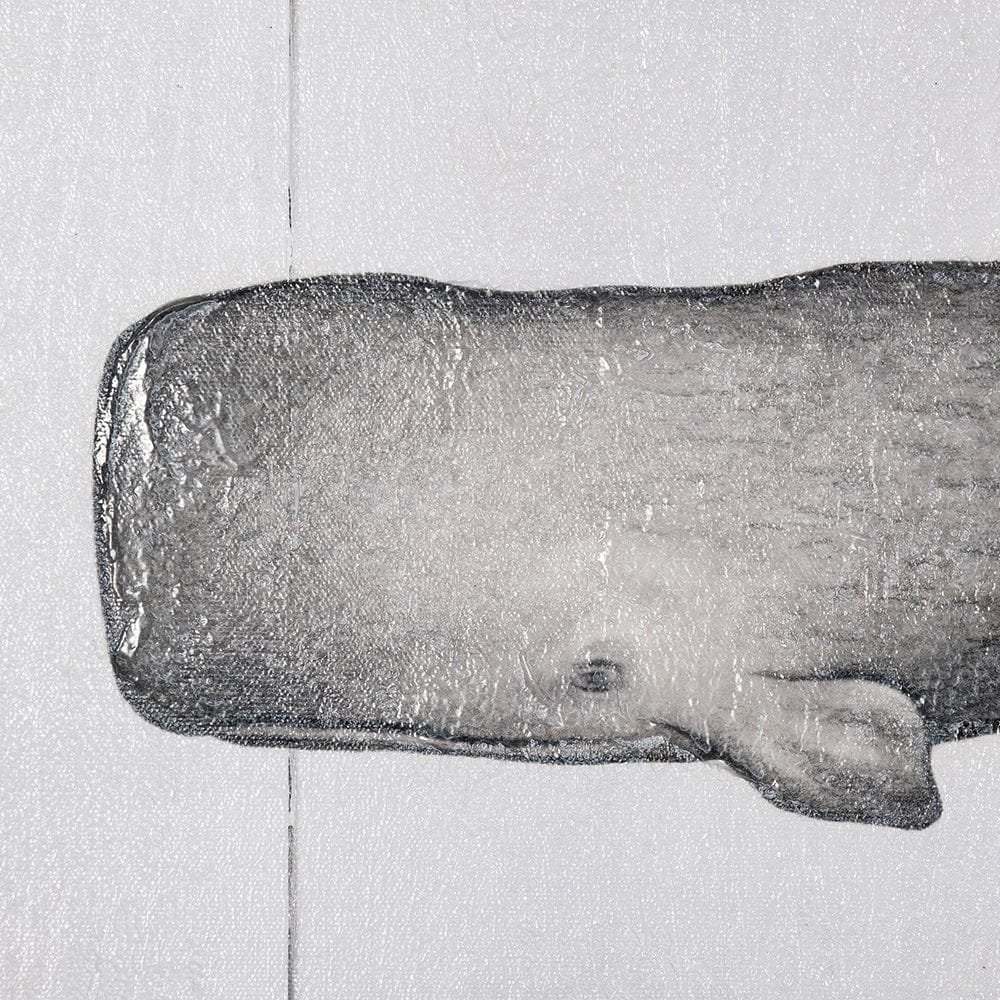 Mercana - Sperm Whale by Mercana Studio a Hand Embellished Textured Canvas - 101867-S view 3