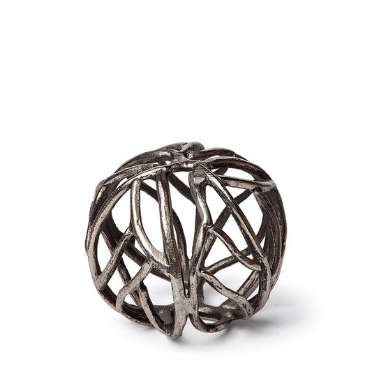 Mercana - Sphaira I Small 5L x 5W Silver Cast Aluminum Decorative Tree Branch Orb - 68411 view 1
