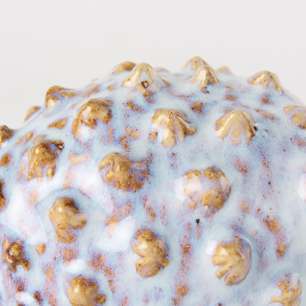 Mercana - Spike I Small 8L x 4W Off-White Ceramic Puffer Fish - 68018 view 9