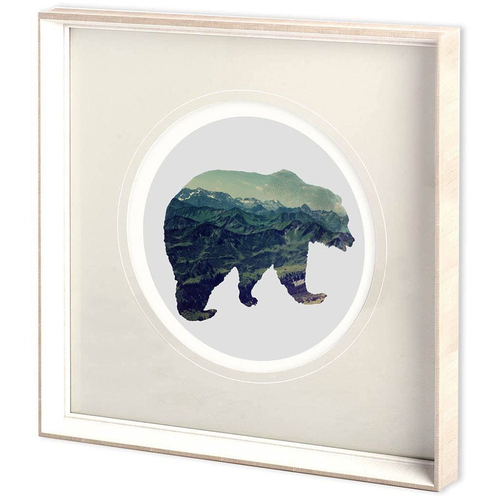 Mercana - Spirit Bear by Taylor, Evangeline a Framed Art Print Matted under Glass - 10895 view 1