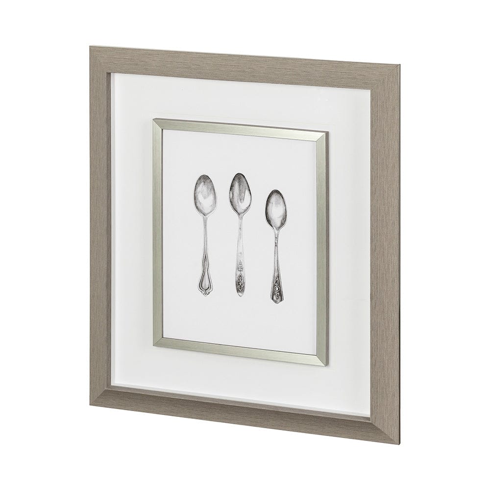 Mercana - Spoons by Marie a Framed Art Print Matted under Glass - 12227 view 1