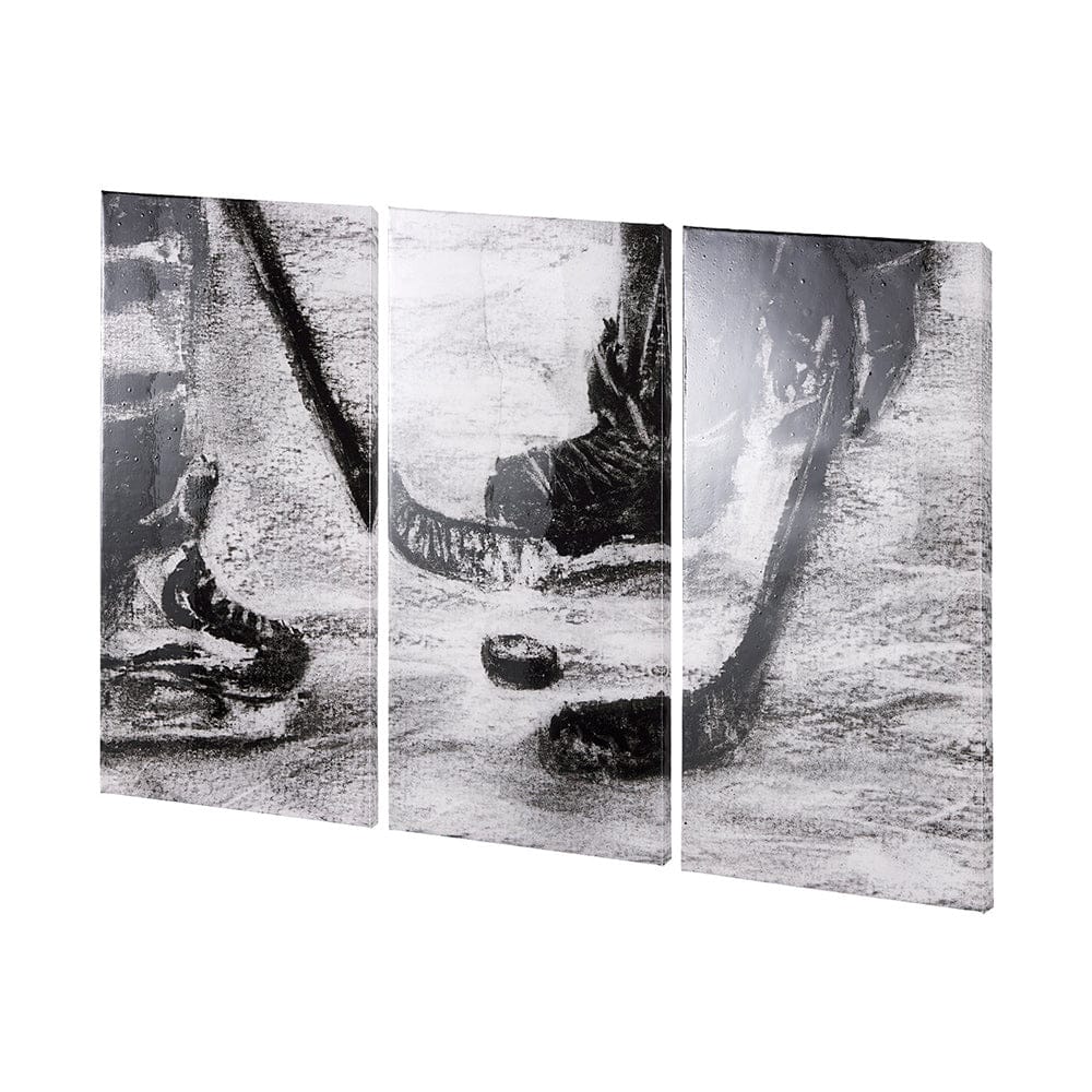 Mercana - Sports collection hockey-L by Mercana Studio a Hand Embellished Textured Canvas - 102063-L view 2