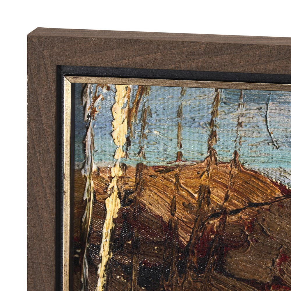 Mercana - Spring 1914 by Mercana Studio a Hand Embellished Textured Framed Art Print - 15209 view 4