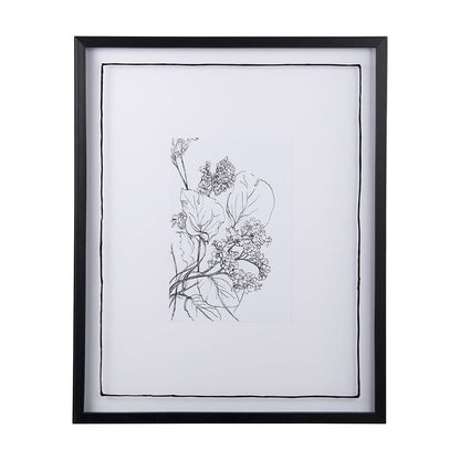 Mercana - Spring Blooming VII by Mercana Studio Hand Embellished Textured Framed Art Print Matted under Glass - 14080 view 1