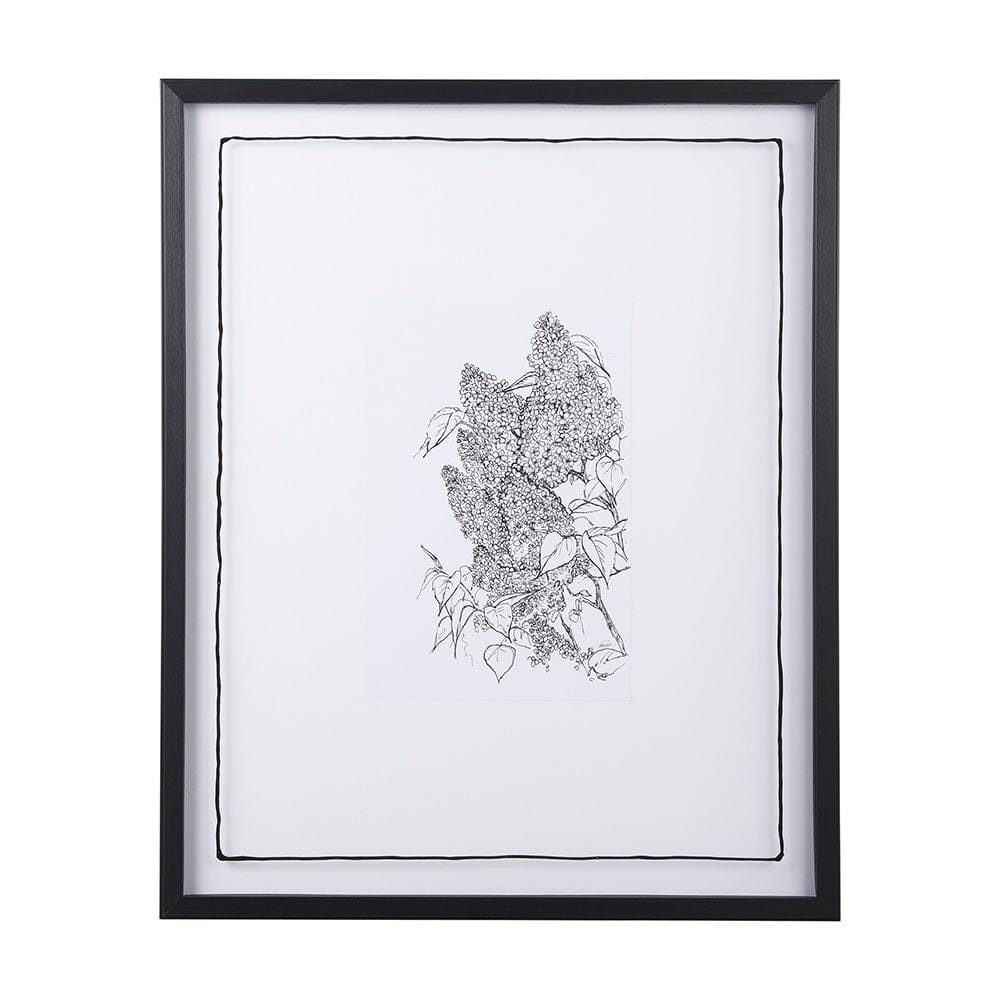 Mercana - Spring Blooming XII by Mercana Studio Hand Embellished Textured Framed Art Print Matted under Glass - 14085 view 1