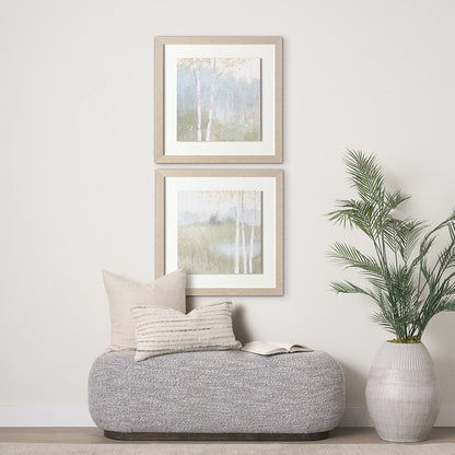 Mercana - Spring Fling I Cool by Mercana Studio a Hand Embellished Textured Framed Art Print - 12738 view 4