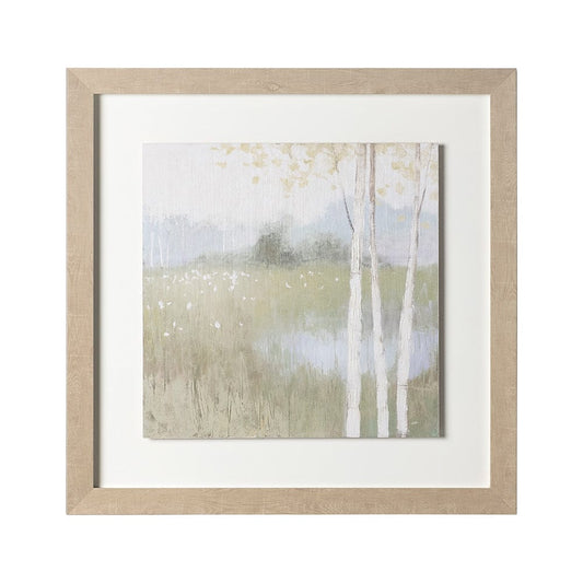 Mercana - Spring Fling II Cool by Mercana Studio a Hand Embellished Textured Framed Art Print - 12739 view 1