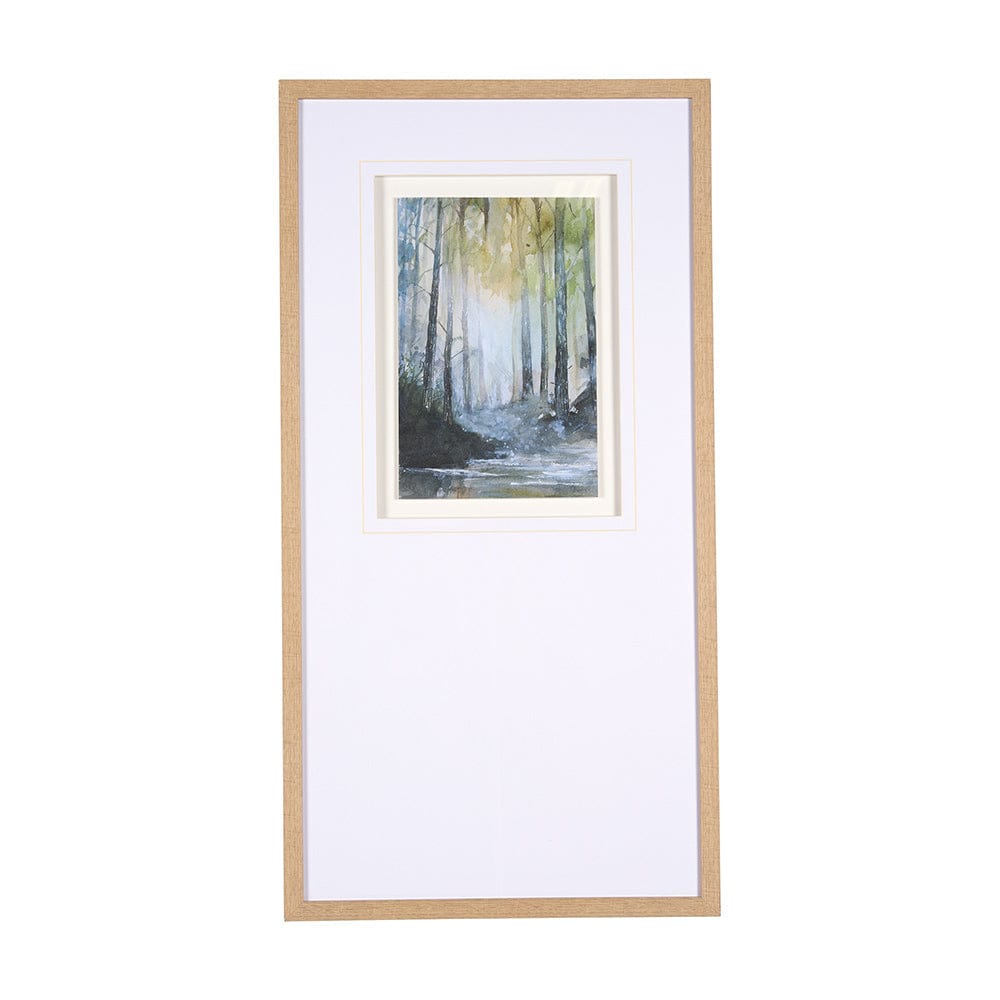 Mercana - Spring Light I by Mercana Studio a Hand Embelished Textured Framed Art Print Matted under Glass - 15251 view 1