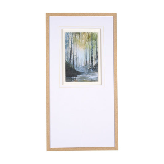 Mercana - Spring Light I by Mercana Studio a Hand Embelished Textured Framed Art Print Matted under Glass - 15251 view 1