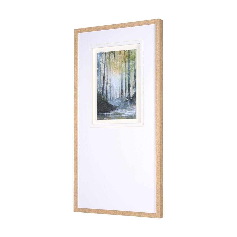 Mercana - Spring Light I by Mercana Studio a Hand Embelished Textured Framed Art Print Matted under Glass - 15251 view 2