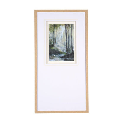 Mercana - Spring Light II by Mercana Studio a Hand Embelished Textured Framed Art Print Matted under Glass - 15252 view 1