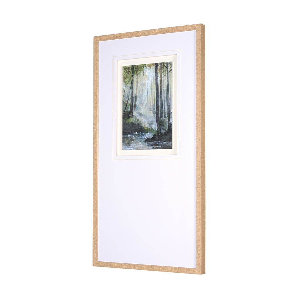 Mercana - Spring Light II by Mercana Studio a Hand Embelished Textured Framed Art Print Matted under Glass - 15252 view 2