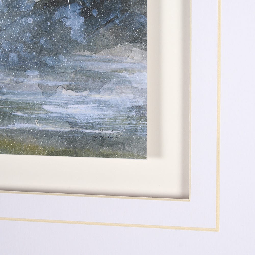 Mercana - Spring Light II by Mercana Studio a Hand Embelished Textured Framed Art Print Matted under Glass - 15252 view 6