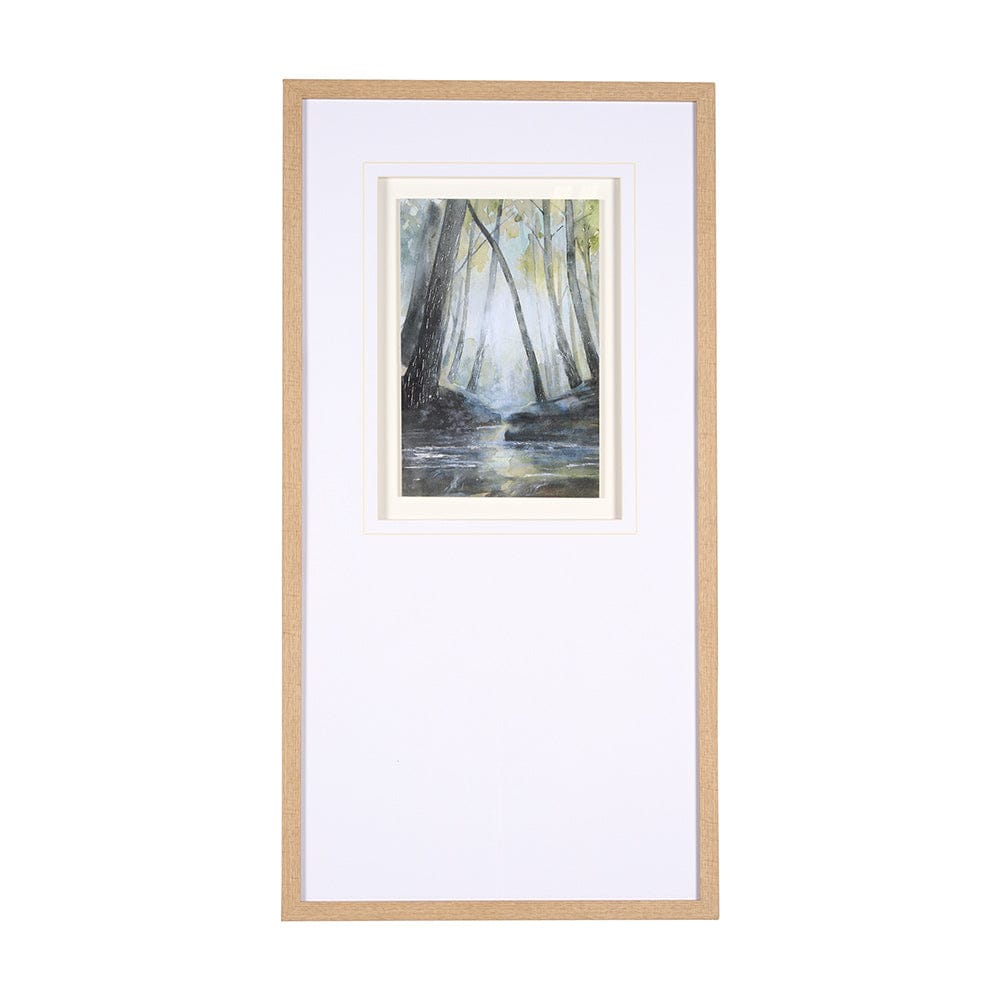Mercana - Spring Light III by Mercana Studio a Hand Embelished Textured Framed Art Print Matted under Glass - 15253 view 1