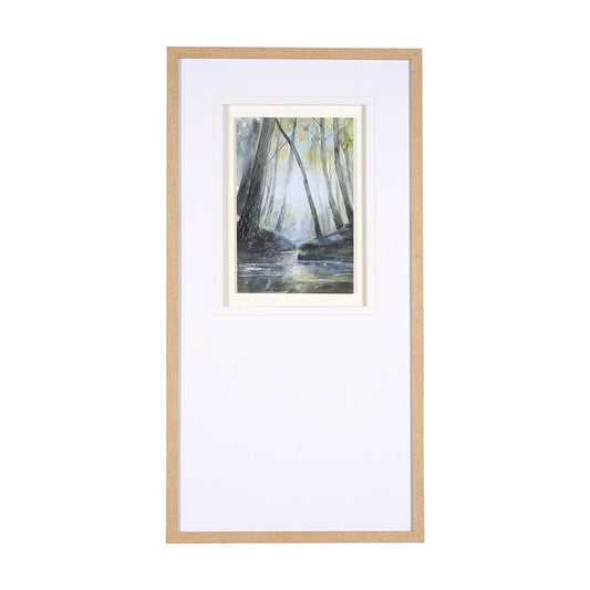 Mercana - Spring Light III by Mercana Studio a Hand Embelished Textured Framed Art Print Matted under Glass - 15253 view 1