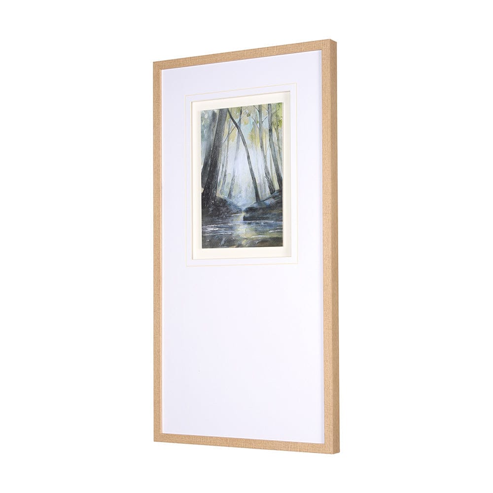 Mercana - Spring Light III by Mercana Studio a Hand Embelished Textured Framed Art Print Matted under Glass - 15253 view 2