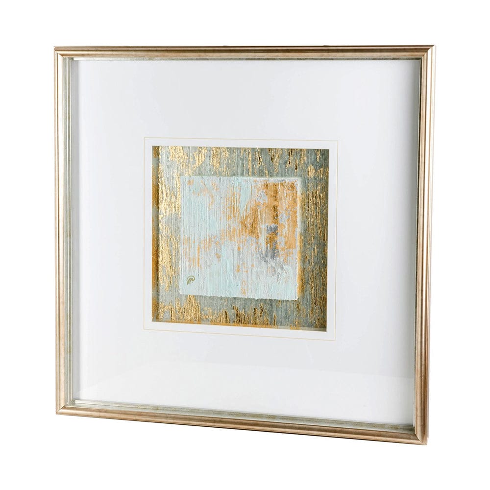 Mercana - Spring Showers II by Studio M a handmade Original Framed Artwork under Glass - 12030 view 1