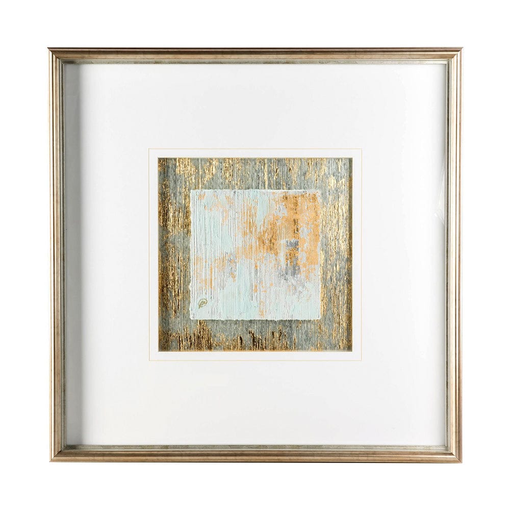 Mercana - Spring Showers II by Studio M a handmade Original Framed Artwork under Glass - 12030 view 2