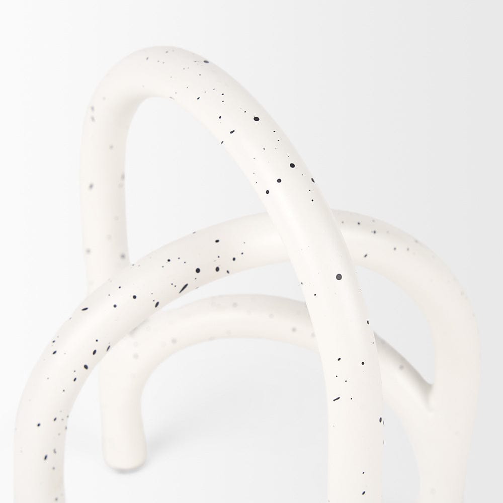 Mercana - Springe White & Gray Speckled Arch Decorative Object (Set of 2) - 70531 view 6