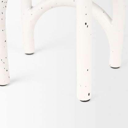 Mercana - Springe White & Gray Speckled Arch Decorative Object (Set of 2) - 70531 view 7