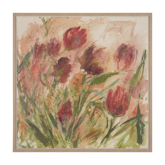 Mercana - Springs Ritual by Mercana Studio a Hand Embellished Textured Framed Canvas - 102648-FL view 1