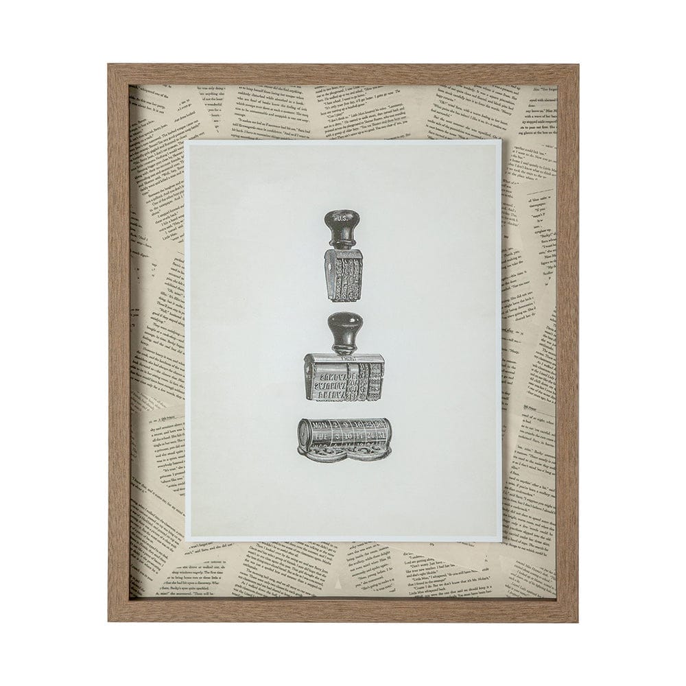 Mercana - Stamped by Sam Appleman a Framed Art Print Matted under Glass - 12073 view 2