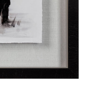 Mercana - Standing Around I by Ethan Harper a Hand Embellished Textured Framed Art Print Matted under Glass - 13721 view 3