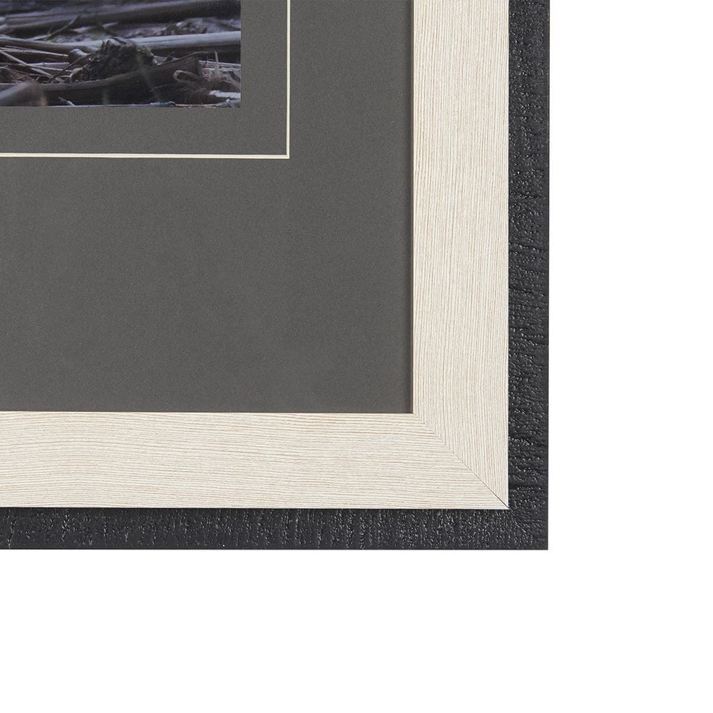 Mercana - Standing Bear by Chad Mackay a Hand Embellished Textured Framed Art Print Matted under Glass - 14362 view 6