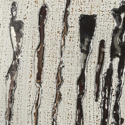 Mercana - Standing Grove by Studio M a handmade Original Framed Artwork under Glass - 15095 view 7