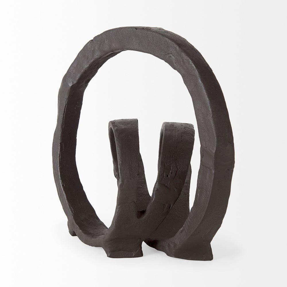 Mercana - Stanislaw II Black Metal Infinite Ribbon Sculpture - 69169 view 3