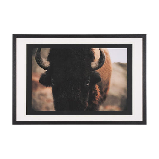 Mercana - Stare Down by Chad Mackay a Hand Embelished Textured Framed Art Print Matted under Glass - 15215 view 1