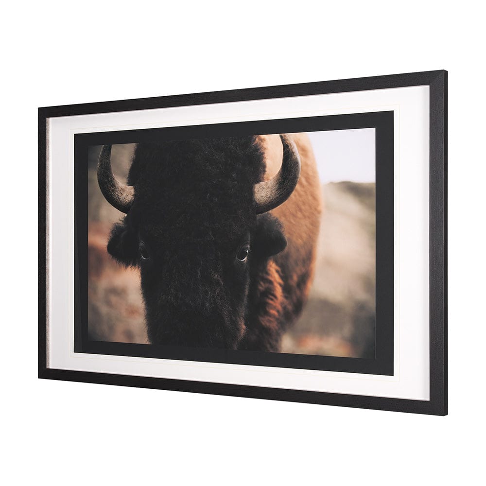 Mercana - Stare Down by Chad Mackay a Hand Embelished Textured Framed Art Print Matted under Glass - 15215 view 2