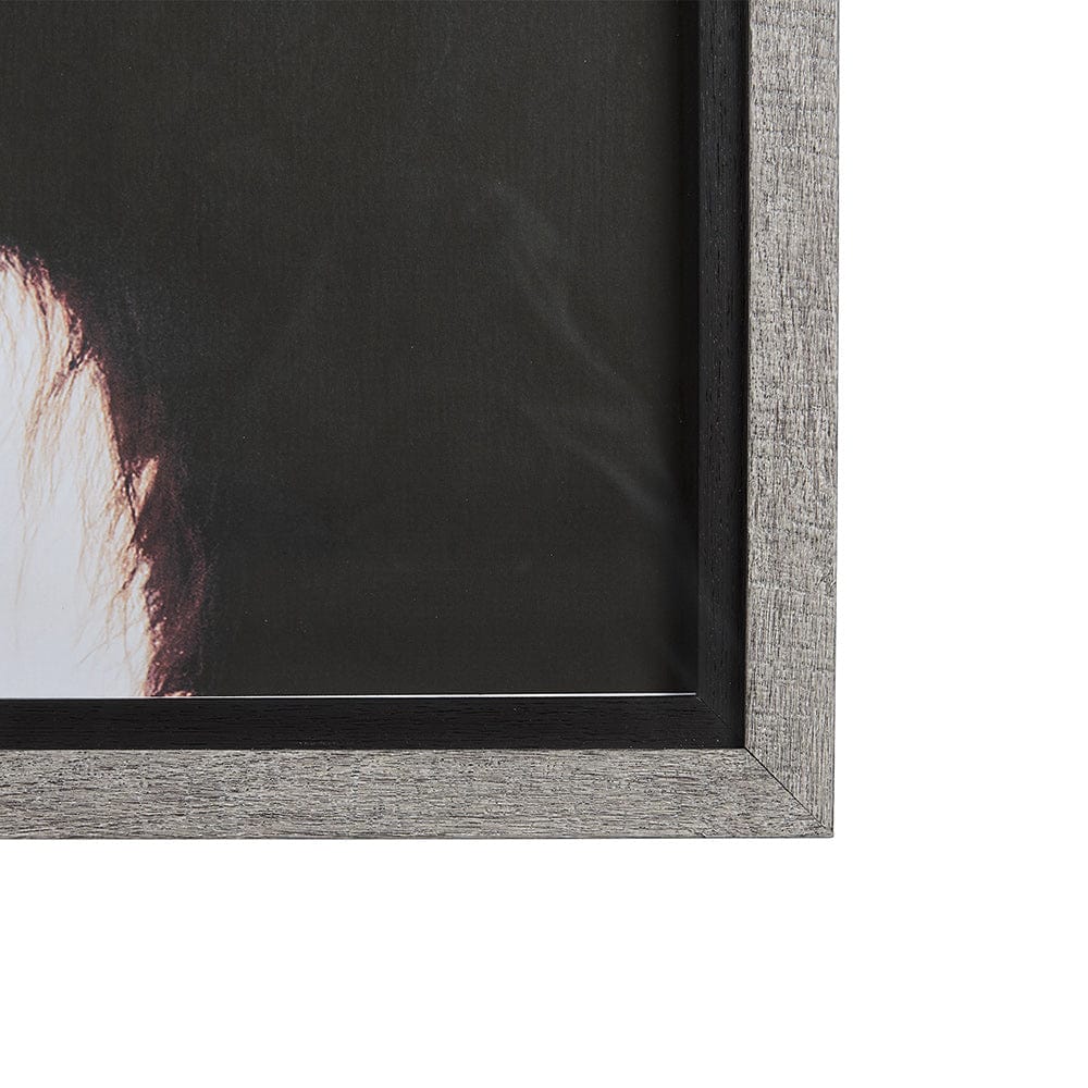 Mercana - Stark Still-Gaze by Mercana Studio a Hand Embellished Textured Framed Art Print Matted under Glass - 14643 view 3