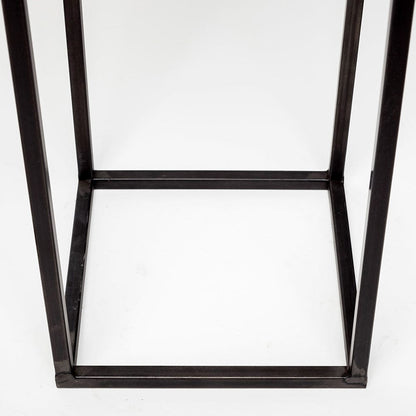 Mercana - Steen Set of Two Black Meshed Metal Candle Holder Lanterns - 67962_CLOSEOUT view 8