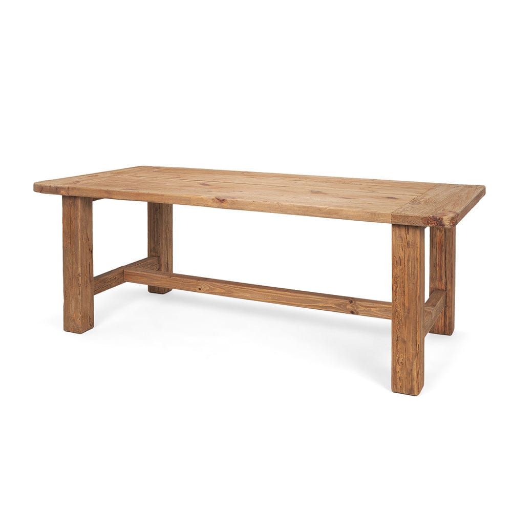Mercana - Stetson 84" Rectangular Natural Brown Wood Dining Table - 70886 view 1