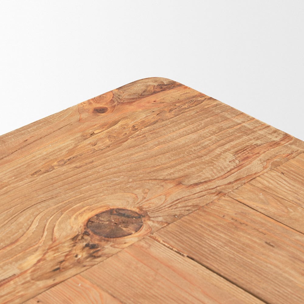 Mercana - Stetson 84" Rectangular Natural Brown Wood Dining Table - 70886 view 5